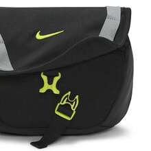 Nike Color-Blocked Webbing Loop Design Shoulder/Crossbody/Waist Bag, Fabric, Unisex, Black/Grey. - Black and Gray - View 8
