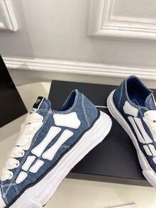 MMY Shoes 2026 New MMY Classic Anti-Slip Wear-Resistant Lightweight Low-Top Board Shoes For Male And Female Campus Lovers Blue Shoes - Multicolor - View 4