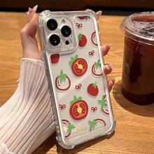 Funda para Teléfono: Una Funda Transparente Antigolpes de Cuatro Esquinas con Estampados de Patrones de Anime, Adecuada para 11, 12, 13, 14, 15, 16, 17, PRO, PROMAX, PLUS,, 16E, 17AIR, X, XR, XSMAX. - transparente - Ver 5
