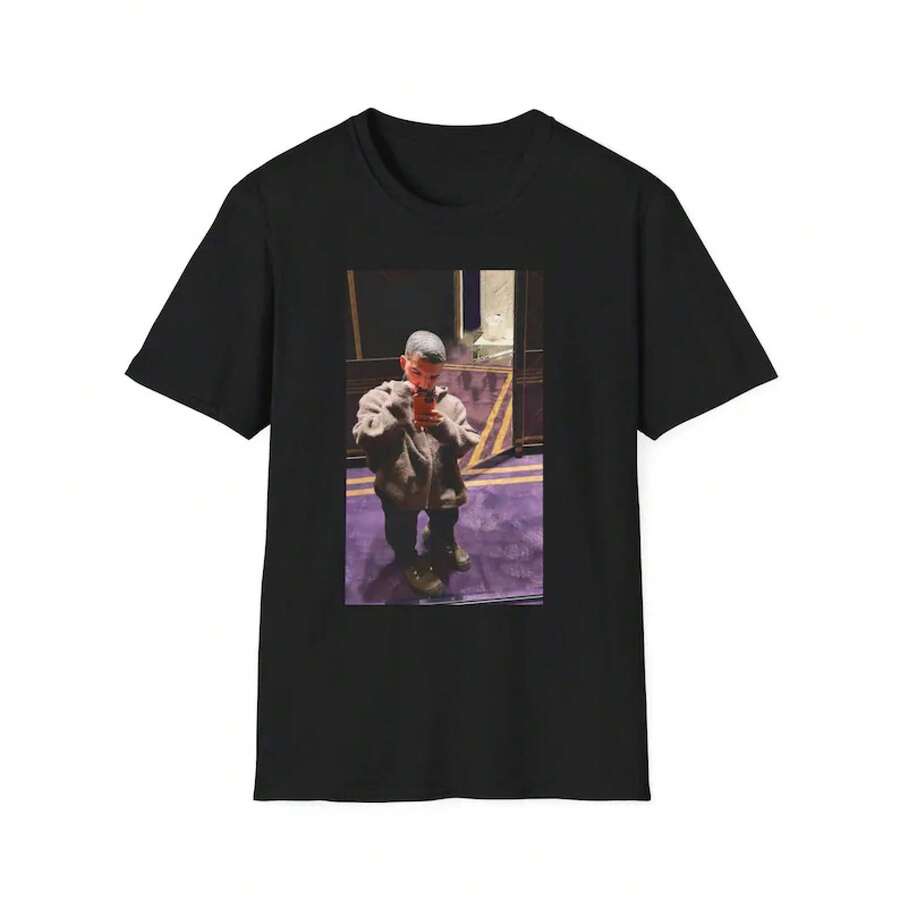 Men Outdoor Tees & Tanks - 黑色 - 查看 1
