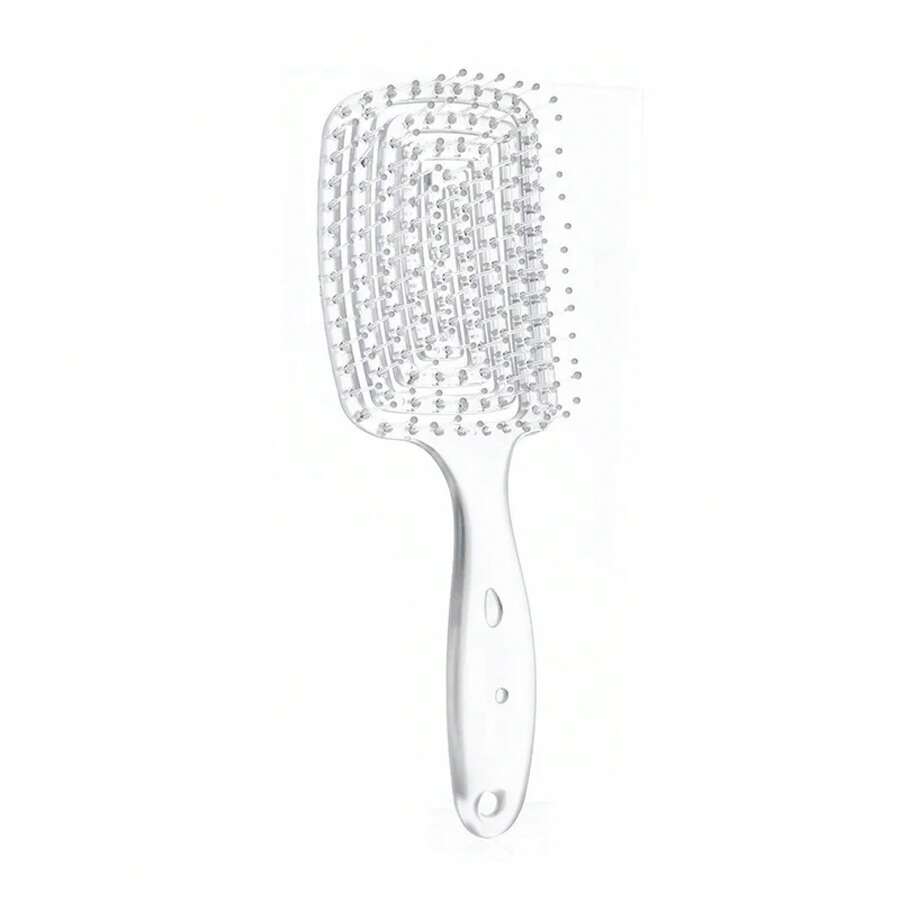 Massage Comb For Detangling And Volumizing Hair, Hair Massage Comb With Hollow Design, Styling Tools For Real Hair Wigs - Clear - View 1
