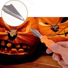 1 Set Halloween Pumpkin Carving Tool DIY Kit, 10 Stainless Steel Molds, 2 Decorative Tools, Decorative Template Gift Box, Suitable For Creative Pumpkin Lanterns, Perfect For Family Fun Activities And Halloween, Reusable And Easy To Clean - 12pcs Pumpkin Tools - View 5