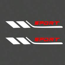 2入裝「COOL SPORT」汽車擋風玻璃雨刷貼紙 | 汽車裝飾貼花、車身刮傷保護貼、自黏式乙烯基材質、霧面飾面 - 汽車貼紙 - 查看 11