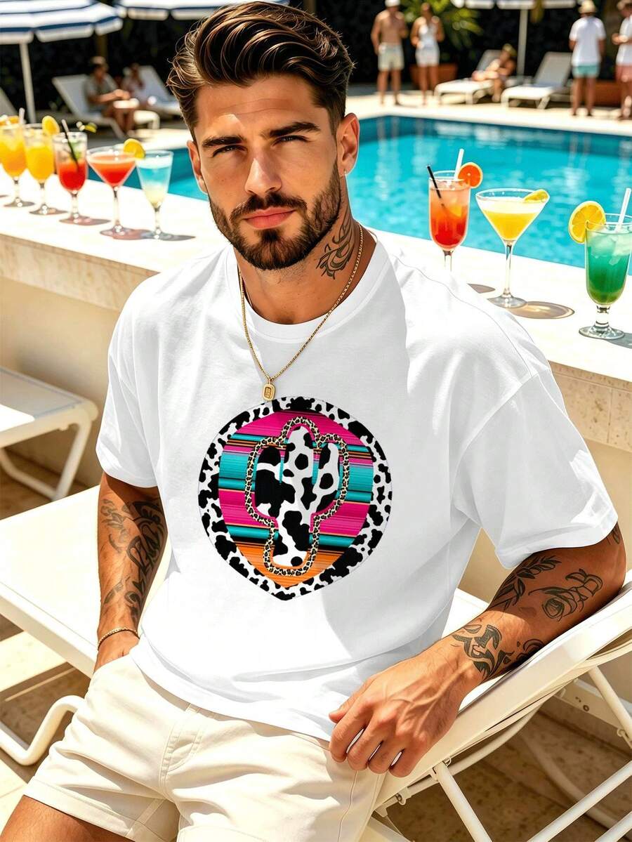 Men T-Shirts - White - View 1