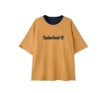 Timberland Summer New Outdoor Sports Casual Loose Skin-Friendly Breathable Reversible Men's Round Neck Short Sleeve T-Shirt - Royal Blue/Orange - View 8