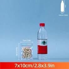 50/100入雷射彩虹禮品袋 多尺寸款 全息正面視窗可重複使用夾鏈袋 適合小商家、樣品珠寶、新年節慶禮物糖果袋 - Laser Rainbow - 查看 27