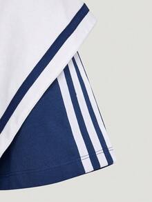 Adidas Women's DCE BOX TEE Polo Shirt Knit Collar Short Sleeve TKY7755 - Navy Blue - View 5
