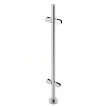 SanBouSi Stainless Steel Balustrade Middle Post Grade Stair Railing Glass Clamps Corner 110cm Railing Post - Silver - View 5