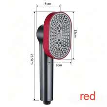 Handheld Shower Head - Pressurized Shower Head, 4 Water Flow Modes + 360° Rotation Adjustment Function, Anti-Drop And Durable Handheld Spray Head, Equipped With One-Touch Water Stop Function And Anti-Clogging Design, Suitable For Bathing, Bathroom Accessory Replacement, Home And Living Cleaning Scenarios - Multicolor - View 10