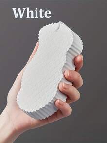 4pcs/1pc 3D Thickened Solid Color Fish Scale Pattern Soft Non-Shedding Exfoliating Massage Shower Sponge, Soft Foam Body Cleanser, High Density Sponge Shower And Bath Scrub, Painless Home Scrubbing Tool, Suitable For Daily Shower Use - Bath Sponge - View 18