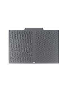 1pc Silicone Sloped Drainage Mat, Non-Slip Heat-Resistant Placemat, Kitchen Multi-Functional Countertop Pad, Heat-Proof Water-Control Easy-To-Clean - Multicolor - View 8