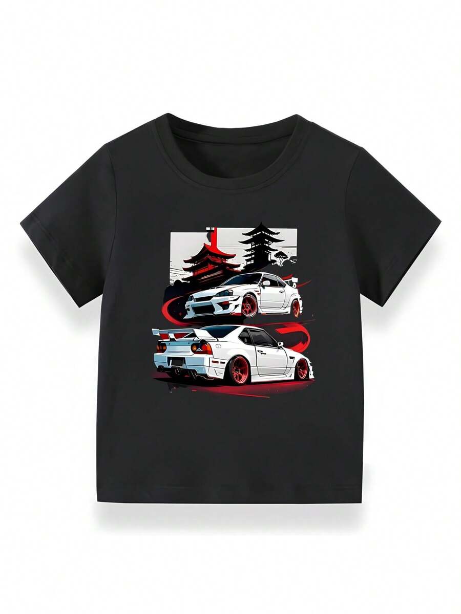 Tween Boys T-Shirts - Black - View 1