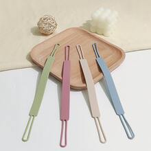 長條形矽膠防丟掛繩,防止嬰兒牙咬環、奶瓶、玩具等小物品掉落,完美的嬰兒洗禮禮物 - 1pc長條 - 查看 3