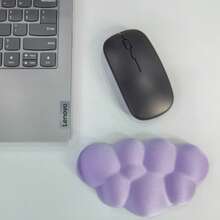 Cloud Wrist Rests & Ergonomic Mouse Pads, Cloud Keyboard Wrist Rests With Non-Slip Base, Foam Wrist Cushions For Keyboard & Mouse, Ideal For Typing, Gaming & Office Use - View 9