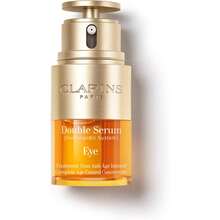 Clarins DOUBLE SERUM EYE | Anti-Aging Eye Treatment | Visibly Smoothes, Firms, Hydrates And Revitalizes For More Youthful-Looking Eyes In Just 7 Variant 1 - 雙效精華眼霜,0.6盎司 - 查看 1