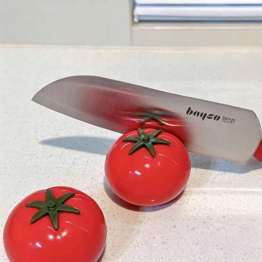 Nano Tomato Mini Knife Sharpener Is A Must-Have Kitchen Tool - Red - View 1