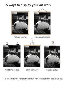 1 Stück rahmenloses schwarz-weißes Fußballmuster Teenager-Jungen Wandkunst druckbar Sportposter digitaler Download Jungenzimmer Dekoration ästhetisch Wohnung Wohnzimmer Schlafzimmer Schulanfang funky Poster Studentenwohnheim Essentials - Schwarz-weißer Fußball - Übersicht 6