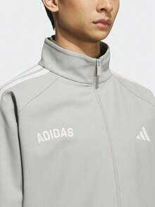 Adidas Men's ST SPORTS BD TT Knit Jacket Without Hood KC2846 - Grey - View 5