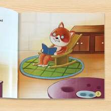 Libro de actividades con pegatinas divertidas diarias, juego de pegatinas de escenas lindas con personajes y objetos para mezclar y combinar, juegos de completar imágenes y emparejar para potenciar la creatividad, la concentración y la observación, perfecto para jugar en casa, tiempo de viaje y actividades en el aula - Cuaderno de aprendizaje con pegatinas temáticas - Ver 6