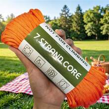 25m/984inch Of 7-Core Rope With A Diameter Of 4Mm, Suitable For Phone Lanyard Weaving Bracelets And Outdoor Camping,Clothesline,DIY Making - Multicolor - View 22