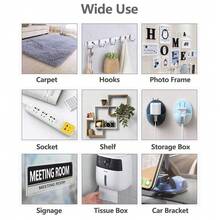 1 Roll Multi-Purpose Double-Sided Tape, Daily Transparent Strong Stretchable Sealing Strip Rubber Sealing Strip, Easy To Use, Stickers, Wall Decals, Vinyl Stickers, Home Decor, Room Decor, Classroom Decor, Office Decor, Wall Decor, Refresh Your Home, Rama Decorative Stickers, Back To School Supplies - Multicolor - View 9