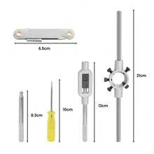 32PCS Metric Tap And Die Kit M3 M4 M5 M6 M8 M10 M12 Thread Cutter Tool - A - View 7