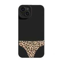 Creative Leopard Print Phone Case Suitable For Apple 16Pro,  17ProMax, New 15, Premium 14Pro, Personalized - 天使眼-黑色-創意豹紋 - 查看 6