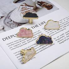 Creative Colorful Cloud Single Hole Drawer Pulls Nordic Light Luxury Zinc Alloy Furniture Handles Kitchen Bedroom Bathroom Decorative Hardware - 4pcs - View 2