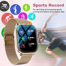 Smartwatch, 1.83-Inch Multifunctional Sports Smartwatch, Featuring Wireless Calling/Music, Message Notifications. Compatible With Android And IOS. - Multicolor - View 2