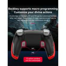 Game Controller Dental Controller Dual Vibration Handheld Game Console - Dusty Blue - View 2