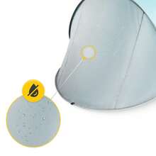 Self-Folding Inflatable Tent, Outdoor Tent, Multiple Colors Available - Light Grey - View 3