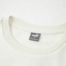 Puma Spring/Autumn Fashion Printed Large Logo Women's Round Neck Long Sleeve Pullover Knit Sweatshirt Sports Sweatshirt 62888365 - White - View 3
