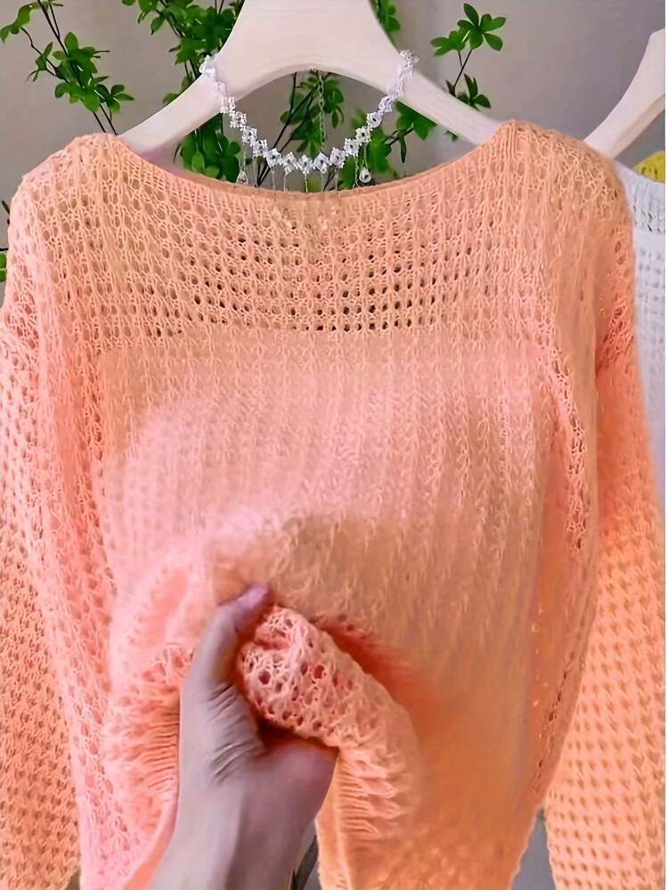 Women Two-Piece Outfits - Orange - View 8