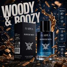 POWER MEN 男士奢華香水 50ml 大容量 10ml 便攜噴霧 穩重木質調 持久低調香氣 適合商務通勤約會 提升魅力自信 男士禮物 - 木質香調 - 查看 8