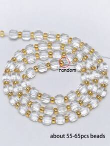 Natural Stone Colorful Faceted Square Beads, Faceted Square Loose Spaced Beads For Jewelry Making Diy Unique Bracelets, Necklaces, Earrings Crafts - Multicolor - View 62