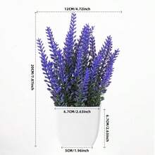 Simulation Mini Plant Bonsai Indoor Small Artificial Plant Home Office Farmhouse Bathroom Decoration Holiday Decorations - Multicolor - View 6