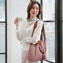 Women,Handbags,Shoulder - Red - View 9