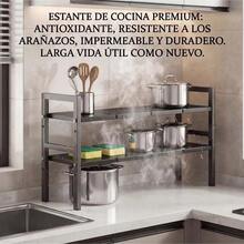 2-Tier Under Sink Organizer With 8 Removable Bins - Black - View 5