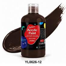 1件裝 250ml 壓克力顏料，高遮蓋力快乾配方，質地滑順且附著力強，16色可選，適用於畫布、木材與DIY手工藝，適合藝術家、學生與愛好者 - 單件 - 查看 23