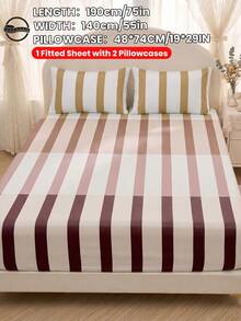 2/3pcs Printed Bedding Set, Bedding, Mattress Protector Set, Comfortable Home Textiles, Breathable Anti-Pilling Mattress Cover, Home Decor, Suitable For All Seasons, Machine Washable, Back To School - Multicolor - View 27