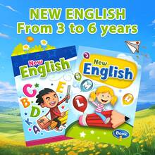 1 Cuaderno de práctica de escritura a mano en inglés con líneas guiadas y pistas visuales para ayudar a escribir letras y palabras, herramienta de escritura esencial para preescolares, regalo ideal para las vacaciones - B - Ver 4