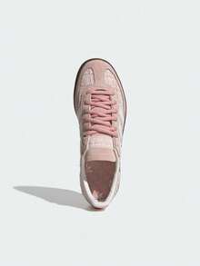 Adidas Originals Unisex HANDBALL SPEZIAL W Low-Top Sports Casual Shoes JR4503 - Pink - View 4