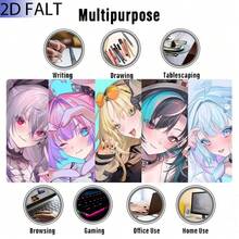 1pc Extra Large Non-Slip Desk Mat/Mouse Pad, Printed With Multiple Anime Character Patterns, Suitable For PC, Office And Home Use. This Desk Mat Can Improve The Comfort Of Desktop Use, Making It An Ideal Gift For Your Partner. It Features A High-Density Rubber Base To Ensure Stability, With A Smooth And Delicate Surface; Offers A Variety Of Styles Including Anime, Minimalist And Landscape. - Anime Characters - View 6