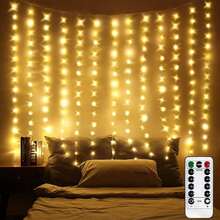 Lampu Hias Natal USB 1 buah 3M/6M untuk Dekorasi Rumah Ruang Tamu, Cocok untuk Seluruh Rumah, Ruang Tamu, Kamar Tidur - Lampu tirai USB - View 5