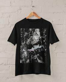 Abstract Art T-Shirt, Gothic T-Shirt With Eyes, Alternative Clothing, Y2K Grunge T-Shirt, Alternative Clothing, Weirdcore Clothing, Gift For Artist - 黑色 - 查看 1