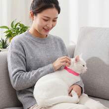 Cat Flea And Tick Collar, Adjustable Pet Collar, 3 Months Protection, Pink - Hot Pink - View 7