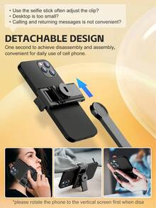 AXNEN Gậy selfie tripod có đèn LED bù sáng, giá đỡ điện thoại tháo rời dạng monopod kèm điều khiển từ xa Bluetooth không dây, giá đỡ điện thoại đa năng mở rộng kéo dài, tripod cho smartphone, đèn và camera, tương thích với mọi iOS & Android - Xem 6