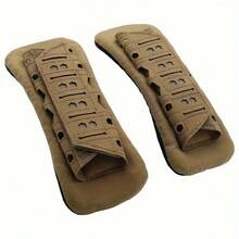 Tactical Shoulder Pads, Laser Cut Molle Vest Shoulder Strap Pads, Breathable Soft Nylon Shoulder Protection Pads, With Pressure Relief Design, Detachable Comfortable Shoulder Pads, For Plate Carrier, FCPC JPC Vest, Backpack, Hunting, Shooting, Hiking, Outdoor Activities, Black/Tan/OD Green Available - Multicolor - View 11