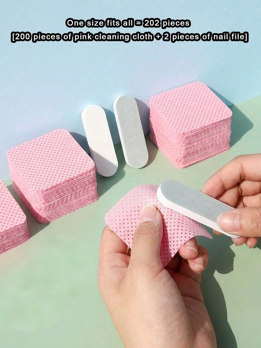 202PCS New Nail Polish Absorbent Sticks - Extra Large, No Silk Ingredients, No Harmful Substances, Suitable For Home Beauty Use, Quick-Dry Nail Polish And Clothing Cleaning, Nail Cleaning Paper Nail Supplies, Essential Nail Care Products, Nail Absorbent Paper, Nail Cleaning Cotton Pads Disposable Cleaning Pack, Nail Disposable Cleaning Cloth, Nail Cleaning Cloth, Nail Filing Strip