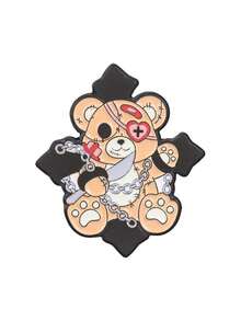 1件/組 暗黑時尚金屬琺瑯胸針 天使/惡魔刺繡徽章 Y2K卡通徽章 送給朋友的最佳禮物 - 彩色 - 查看 15